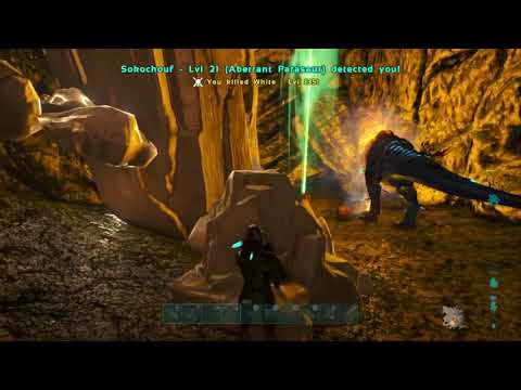Glowtail Cave PvP | Salt Team Six | Ark Official PvP