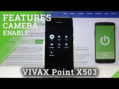 How to Find Camera Features on VIVAX Point X503 – The Best Camera Tricks
