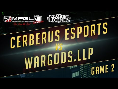Cerberus Esports vs Wargods LLP - Mineski Pro Gaming League S8 League of Legends - Game 2 [Week 2]