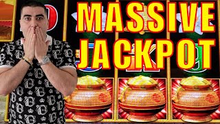 MASSIVE JACKPOTS On Million Dollar Dragon Link Slot Video Video