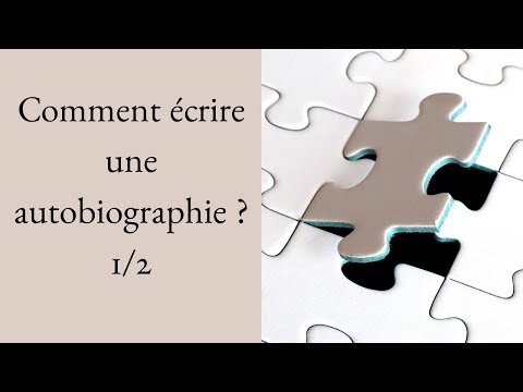 [Writing Tips] How to write an autobiography? 1/2