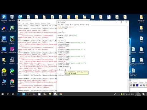 Python Tkinter Update Label Progress Bar While Button Is Clicked