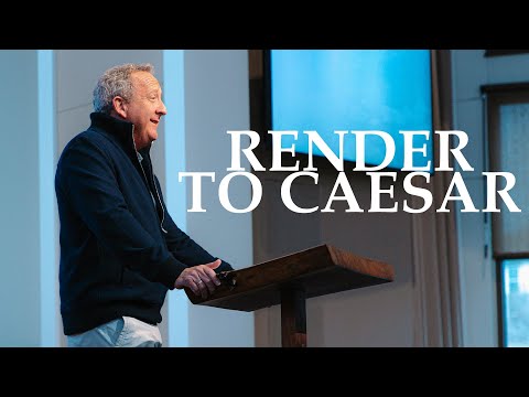 Render To Caesar | Matthew 22:15-22 | Pastor Rob McCoy