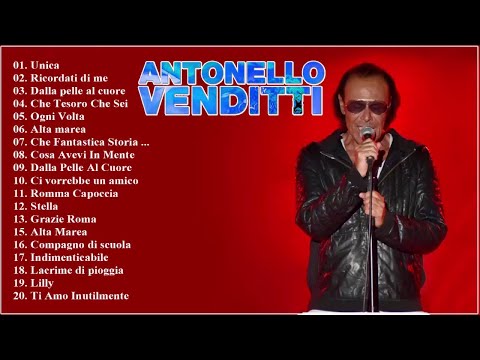 Le 50 Migliori Canzoni Di Antonello Venditti  -  Antonello Venditti Greatest Hit 2018