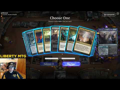 MTG Arena FNM 04-17-20 Round 3 Grixis Fires vs Bant Gyruda