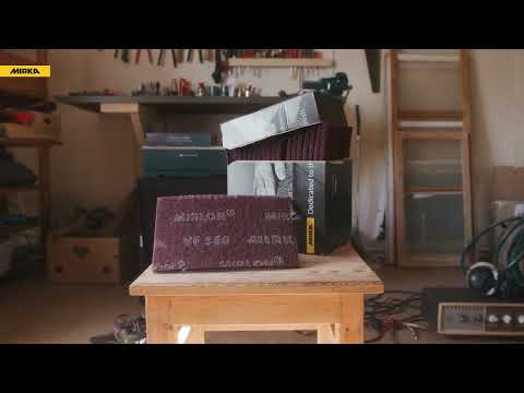 Rouleau abrasif auto-agrippant Mirlon® - 115mm x 10m - RL TF grain 360 MIRKA