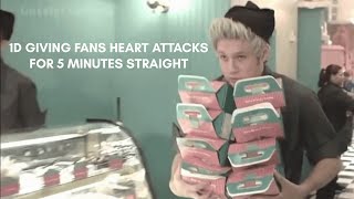 one direction giving fans heart attacks for 5 minutes straight