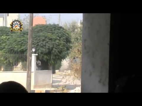 اشتباكات بين عناصر لواء عباد الرحمن وقوات النظام على جبهة معرة النعمان في محافظة إدلب