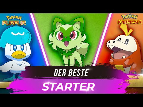 Der BESTE Starter für DICH! Pokemon Karmesin und Purpur