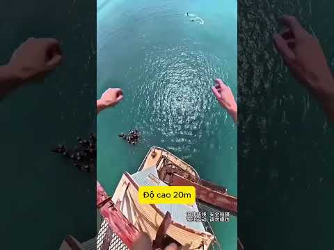 bạn có dám nhảy không #nguyhiem #bianthiennhien #khampha #khoahọc #ngoaitroi #kienthuc #giaitri