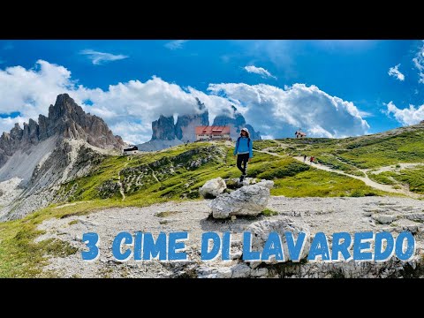 Tre cime di Lavaredo | Dal rifugio Auronzo al rifugio Locatelli | 4K