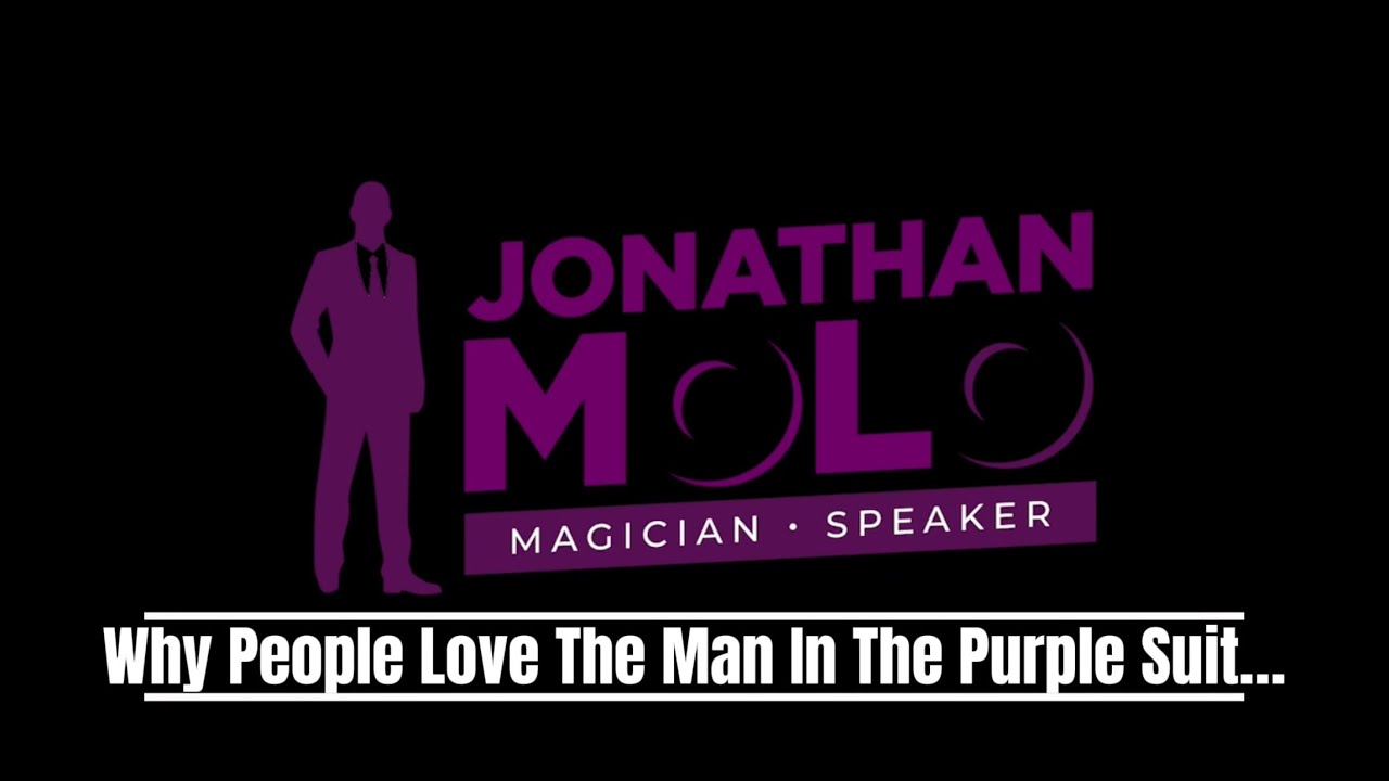 Promotional video thumbnail 1 for The Man in the Purple Suit - Jonathan Molo