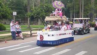 Disney's fort Wilderness Golf Cart Parade
