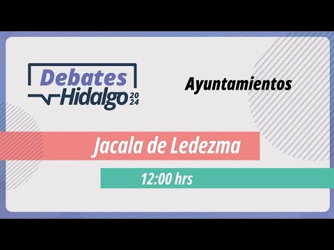 Debate por el Municipio de Jacala de Ledezma para el Proceso Electoral Local 2023 – 2024 en Otomí