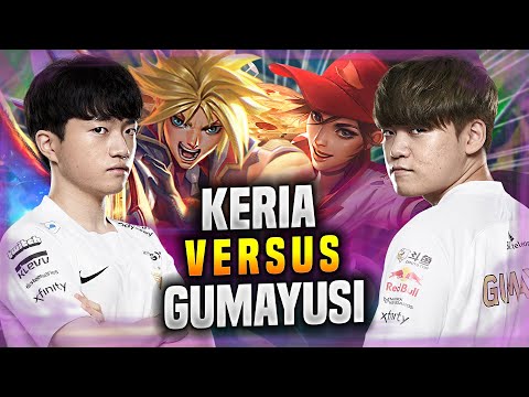 T1 GUMAYUSI vs T1 KERIA! - T1 Gumayusi Plays Sivir ADC vs T1 Keria Ezreal! | Preseason 2022