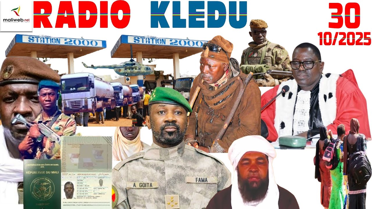 La Revue de Presse de la RADIO KLEDU du 30 octobre 2025