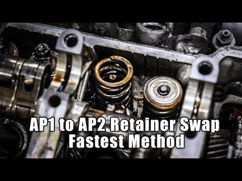 Honda S2000 Retainer Swap - Fastest Method