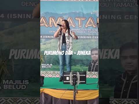 Juneka first time bawa lagu PURIMONO DAA secara live. #sugandoi #purimonodaa #JOZELAentertainment