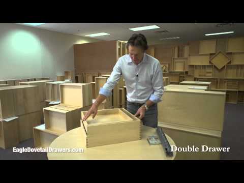 Double Drawer Inserts by Eagle Woodworking