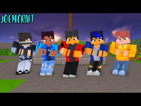 APHMAU BOY FRIENDS CREW | CHICKEN WINGS MEME | HEROTONIGHT DANCE | EIN, PIERCE - Minecraft Animation