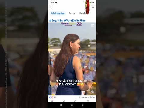 PRÉ CANDIDATA A PREFEITA EVELIN MANDA O SEU RECADO NAS REDES SOCIAIS .