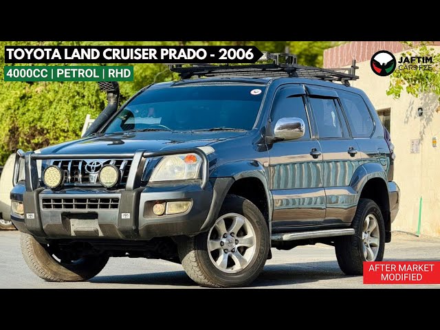 Toyota Prado GX 4.0 PETROL ENGINE | MANUAL TRANSMISSION | ROOF RACK - FRONT BUMPER WITH LED LIGHTS | RHD video