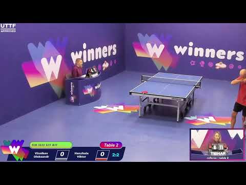 Winners League  09.09.21  Vinnikov Oleksandr - Hanzhala Viktor 12:30