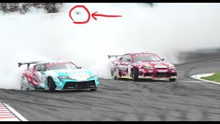 【 D1 追走　ヘアピン → フィニッシュ地点  】D1GP　第４戦　筑波サーキット  2024.06.30