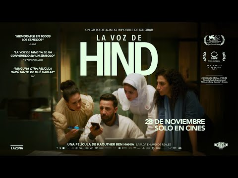 Tráiler en español de La voz de Hind