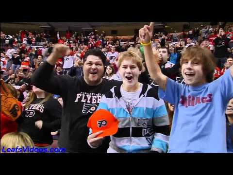 Maple Leafs @ Flyers - Scott Hartnell Scores - 101023