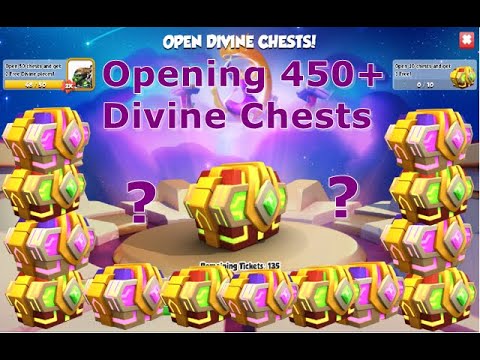 Opening 450+ Divine Chests-Dragon Mania Legends | New Chrono Divine Event | DML | HD