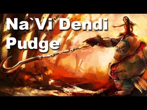 Dota 2 NaVi Dendi Pudge Pro Gameplay - Fourth.