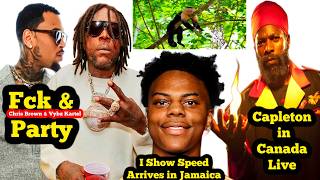 I Show Speed Arrives in Jamaica / Chris Brown ft Vybz  Kartel / Porridge No Good For You  and More