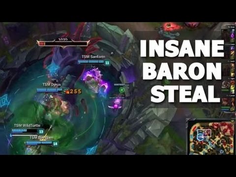 LOL world championship 2016: Top baron steal