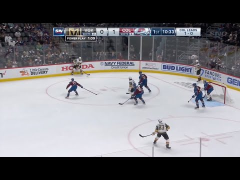 2021 Stanley Cup Playoffs. R2, Gm1. Golden Knights vs Avalanche. June 2, 2021