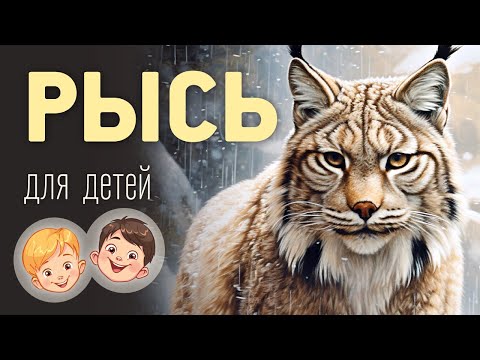 Рысь. Видео про животных для детей 3+
