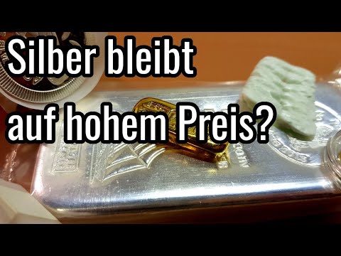 Silber auf hohem Preisniveau etabliert? Gold und Silber talk