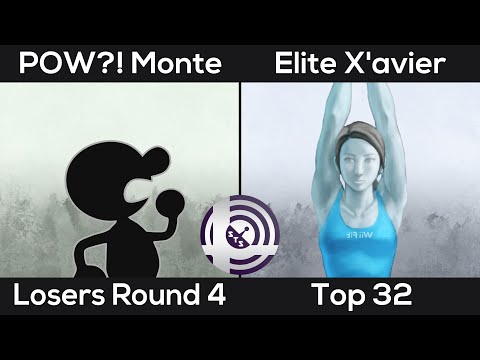Monte (Game and Watch) vs X'avier (Wii Fit Trainer) - EugeneBound Top 32 LR4 Smash Ultimate