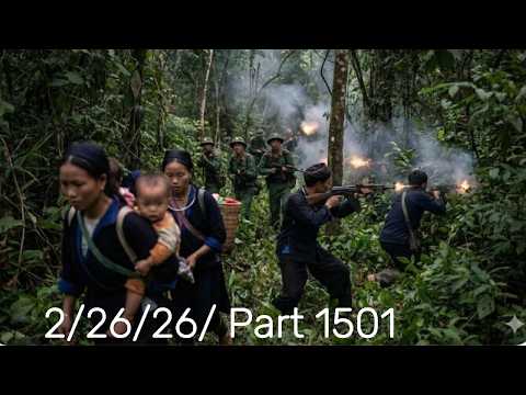 Nyiaj Vaj khiav los mus raug sib tua saum roob phaj tsum { ntu 3 Kawg }