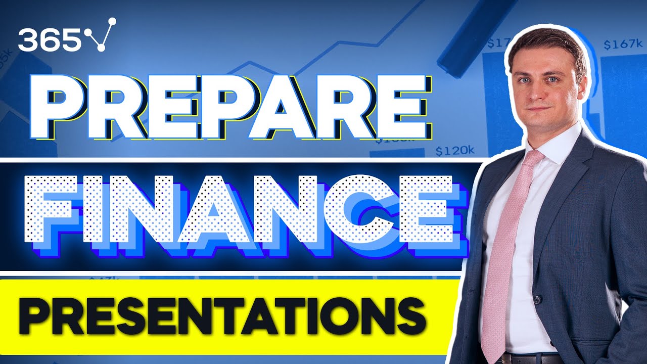 How to Prepare Professional Financial Presentations (Company, Analysis, M&A)