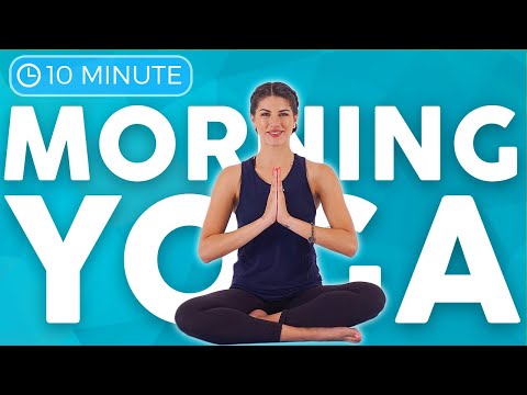 10 minute Morning Yoga Stretch to WAKE UP