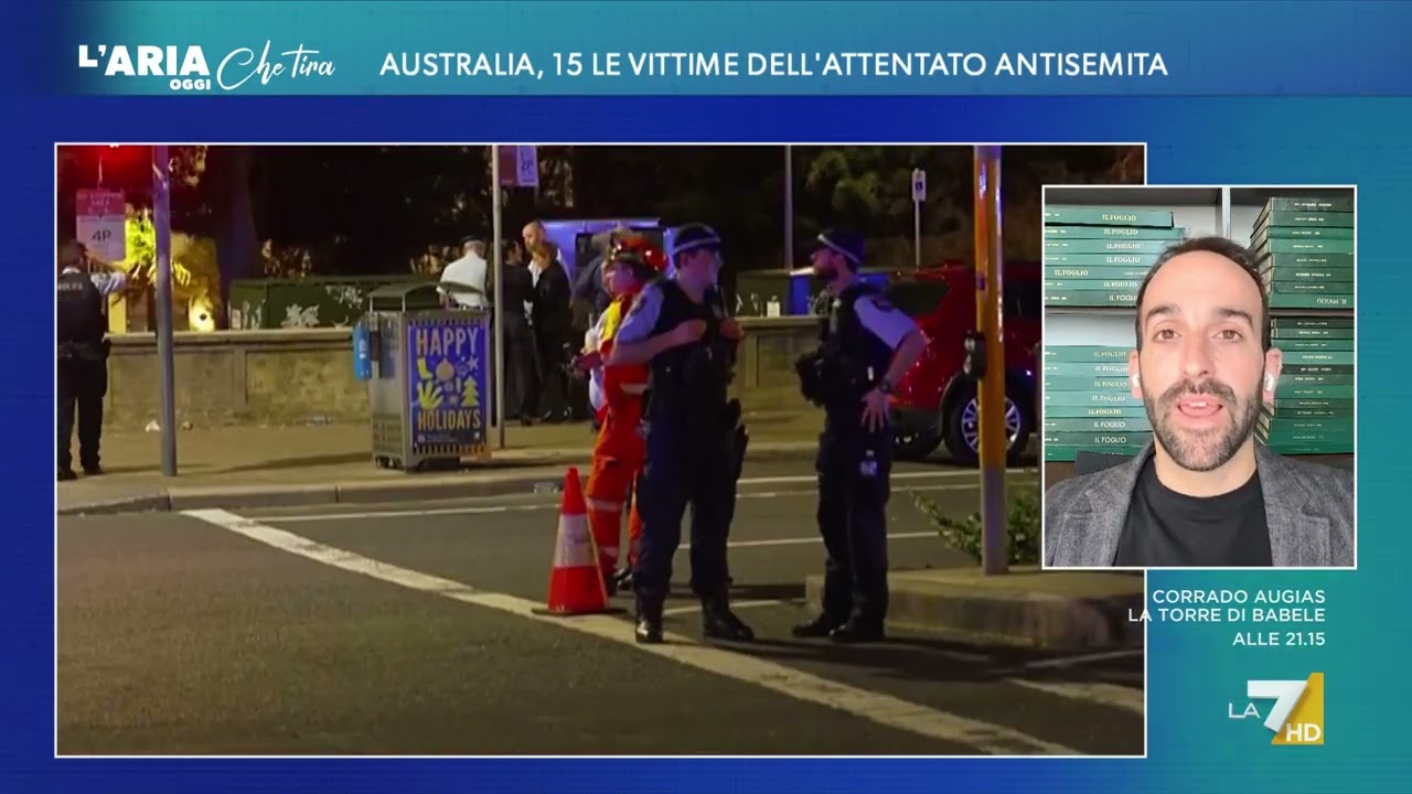 Attentato antisemita, Claudio Cerasa: "Era solo questione di tempo, l'Australia non ha ...