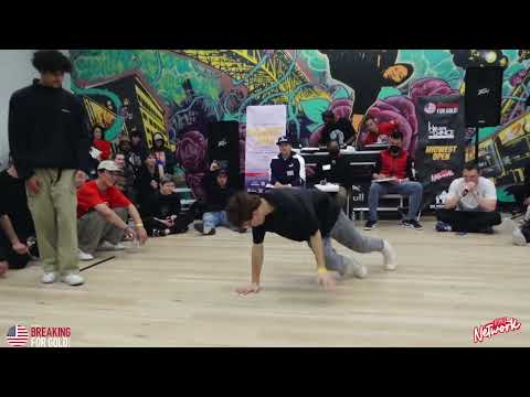 Capital Vs Run - B-Boy Top 16 - Midwest Open - Breaking For Gold USA - USA Dance - BNC