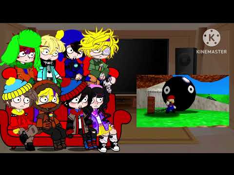south park react to REMASTERED64: WHO LET THE CHOMP OUT?(🇦🇺/🇧🇷) ships:Stendy,Creek