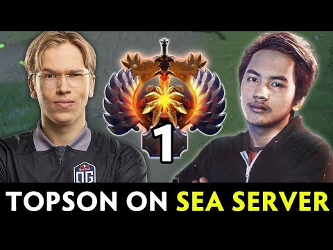 OG on SEA server — TOPSON vs TOP-1 RANK InYourDream