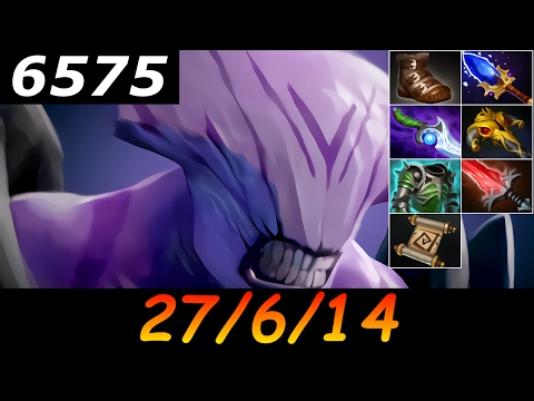 Dota 2 Faceless Void 6575 MMR 27/6/14 (Kills/Deaths/Assists) Ranked Full Gameplay