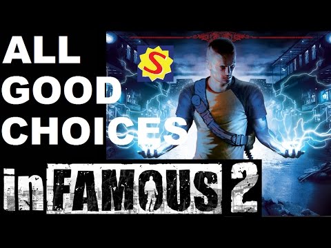 All Good Choices & Good Ending - Infamous 2