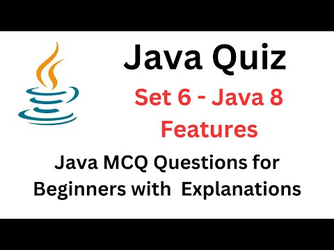 Java Quiz Set 6 Java 8 Features Java Mcq Questions And Explanations Java Javaquiz Javamcq