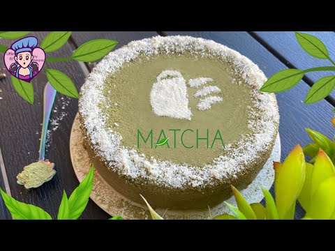 Cheesecake Irresistible de Te Matcha y Chocolate Blanco