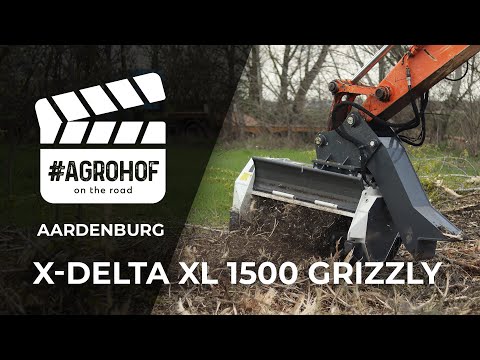 Erdészeti zúzó,  szárzúzó 150 cm / X-Delta XL 1500 Grizzly
